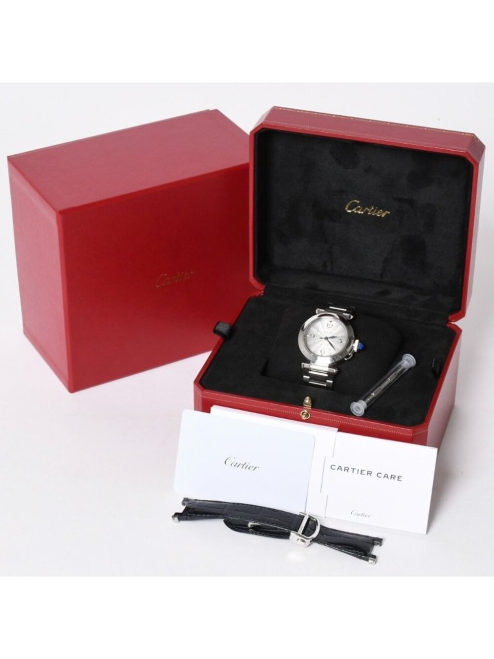 Cartier Pasha de Cartier Watch Silver Automatic Dial